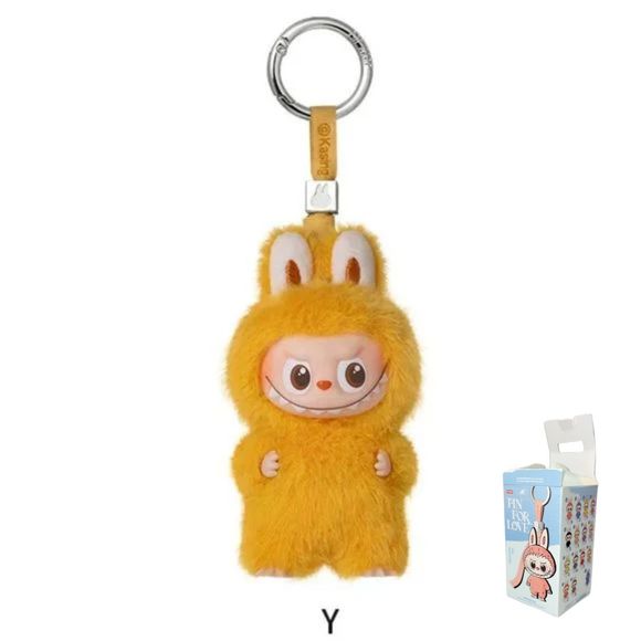 POP MART Labubu V4 "The Monsters – Pin For Love" Alphabet Plush Pendant — Letter Y. Authentic, factory-sealed except to verify the letter, QR code unredeemed.
Part of POP MART's Valentine's-inspired "Pin For Love" alphabet series, this Labubu-face pendant lets fans spell out names, initials, or love notes one charm at a time — clip it to a bag, keychain, or display shelf.
You'll receive Letter Y only. The packaging was opened solely to confirm the correct letter inside; the plush itself has never been dis