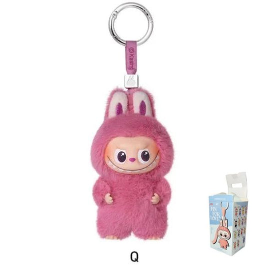 POP MART Labubu V4 "The Monsters – Pin For Love" Alphabet Plush Pendant — Letter Q. Authentic, factory-sealed except to verify the letter, QR code unredeemed.
Part of POP MART's Valentine's-inspired "Pin For Love" alphabet series, this Labubu-face pendant lets fans spell out names, initials, or love notes one charm at a time — clip it to a bag, keychain, or display shelf.
You'll receive Letter Q only. The packaging was opened solely to confirm the correct letter inside; the plush itself has never been dis