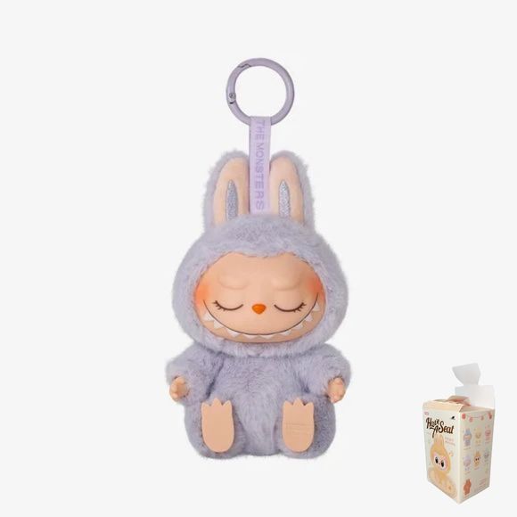 POP MART Labubu V2 Have A Seat The Monsters Series Zizi Plush. Authentic product, the packaging has been opened to verify contents - and will ship with the original box, and all included materials.  Authenticity QR code has NOT been redeemed yet, and buyer will be able to redeem to verify authenticity.  Finish your collection of Labubu's today!
