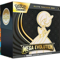 Step into battle with the power of Mega Gardevoir! This exclusive Elite Trainer Box includes 9 Pokémon TCG: Mega Evolution booster packs, a stunning full-art promo card featuring Alakazam or Riolu, Mega Gardevoir–themed card sleeves, dice, condition markers, and a sturdy collector’s box to keep your gear organized. This is the Mega Gardevoir version (not Mega Lucario), perfect for players and collectors seeking Fairy-type brilliance and strength.