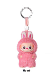 POP MART Labubu V4 The Monsters Pin For Love Alphabet Plush Pendant SECRET - Heart