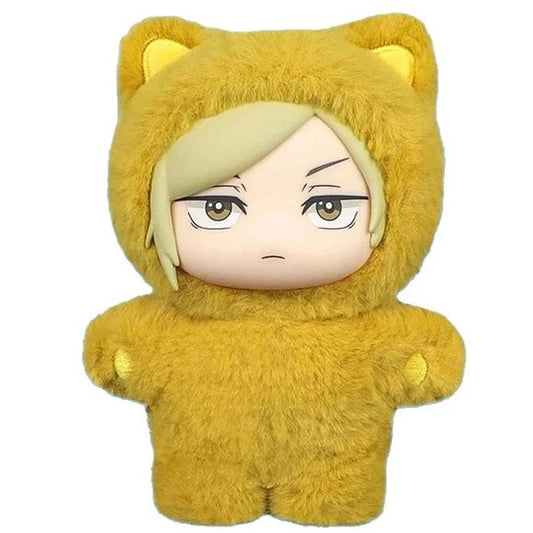 Contains 1 Nanami JJK Cat Ear Plush Keychain. Authentic product, the packaging has been opened to verify contents - and will ship with the original box, and all included materials.
Realistic Cute Design: Meticulously crafted plushies showcase intricate detail, capturing the charm of cartoon characters with lifelike appeal for a delightful addition to any collection
Skin-Friendly Plush Fabric: Crafted with ultra-soft plush material, this cartoon character plushie ensures a comfortable touch experience whil