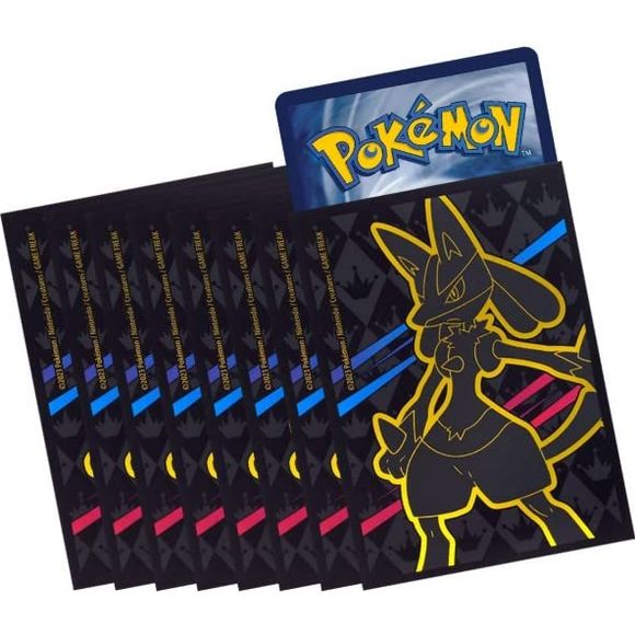 Store Your Cards in Style! Store up to 65 of your latest and greatest Pokémon cards in these TCG Sized Sleeves - 65ct (1 PACK) STANDARD SIZED POKEMON SLEEVE PACK