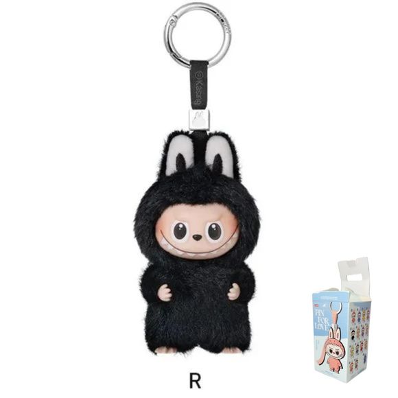 POP MART Labubu V4 "The Monsters – Pin For Love" Alphabet Plush Pendant — Letter R. Authentic, factory-sealed except to verify the letter, QR code unredeemed.
Part of POP MART's Valentine's-inspired "Pin For Love" alphabet series, this Labubu-face pendant lets fans spell out names, initials, or love notes one charm at a time — clip it to a bag, keychain, or display shelf.
You'll receive Letter R only. The packaging was opened solely to confirm the correct letter inside; the plush itself has never been dis