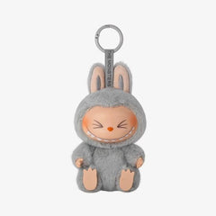POP MART Labubu V2 Have A Seat The Monsters HEHE Plush Keychain AUTHENTIC