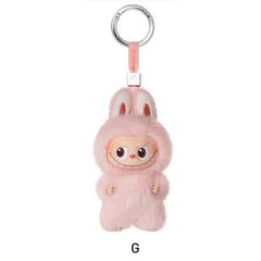 POP MART Labubu V4 The Monsters Pin Para el Amor Alfabeto Colgante de Peluche - Letra G