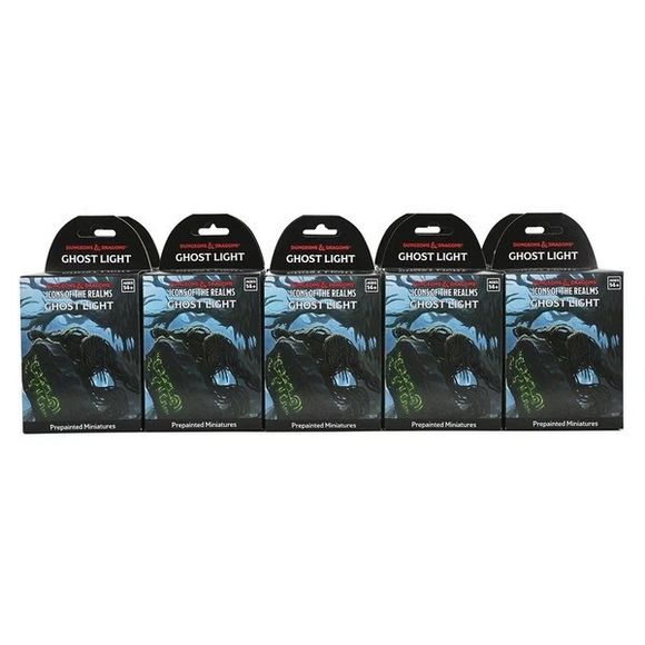 Are you brave enough to explore murky swamps and haunted bogs? These places are home to some of Dungeons & Dragons` most iconic monsters, including the corrupted yuan-ti, ancient mummies, fierce bullywugs, and ghastly bodaks. Collect all 46 pre-painted D&D miniatures in this set of randomly sorted monsters. This set is perfect if your adventures take you deep in a haunted bog or into the fallen ruins of an ancient civilization. This configuration features 10 Boosters, each containing 4 miniatures.