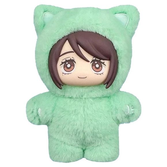 Contains 1 Ieiri JJK Cat Ear Plush Keychain. Authentic product, the packaging has been opened to verify contents - and will ship with the original box, and all included materials.
Realistic Cute Design: Meticulously crafted plushies showcase intricate detail, capturing the charm of cartoon characters with lifelike appeal for a delightful addition to any collection
Skin-Friendly Plush Fabric: Crafted with ultra-soft plush material, this cartoon character plushie ensures a comfortable touch experience while