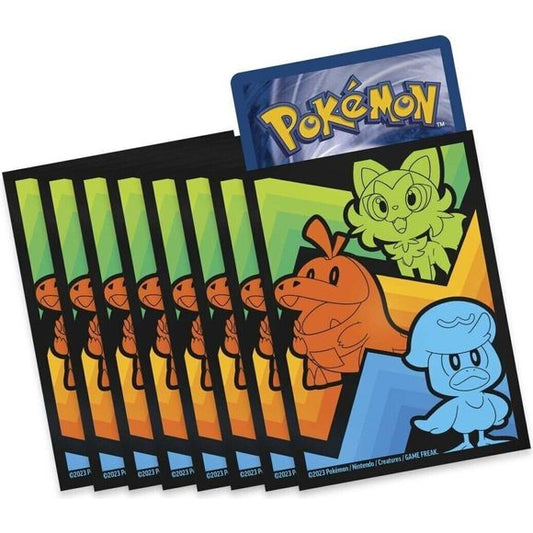 Store Your Cards in Style! Store up to 65 of your latest and greatest Pokémon cards in these TCG Sized Sleeves - 65ct (1 PACK) STANDARD SIZED POKEMON SLEEVE PACK