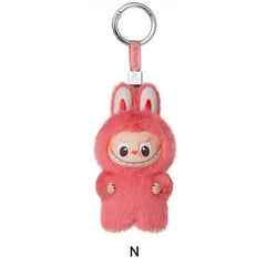POP MART Labubu V4 The Monsters Pin Para el Amor Alfabeto Colgante de Peluche - Letra N