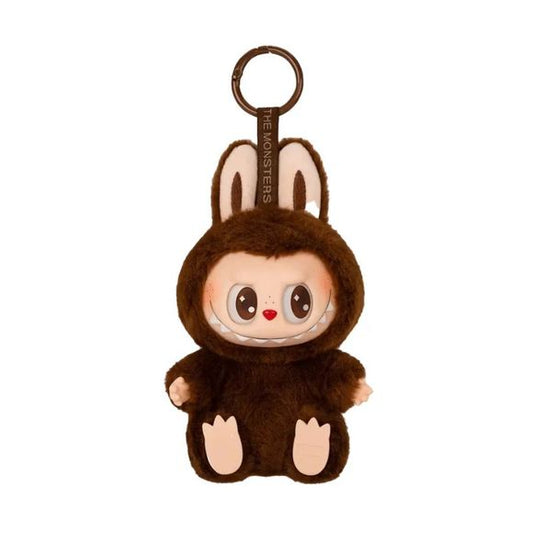 POP MART Labubu V2 Have A Seat The Monsters DUODUO SECRET Plush Keychain AUTHENTIC