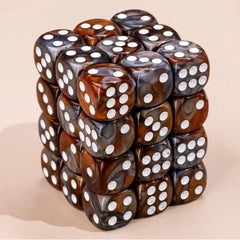 Galactic Dice Premium Dice Sets - D6 Gold & Silver 12mm (36 Count)