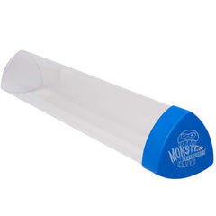 Playmat Tube - Monster Protectors Prism-shaped Play Mat Tube - Won't Roll Off Surface and Easy in and Out Design: When you want the best, demand Monster Protectors. The number one brand in premium albums now introduces the newest addition to its line - Monster Tubes. Adorned with the Monster Logo and sporting a new revolutionary prism design, your Mat won't roll off the table, and your fingers can easily go in and out to remove your mat. You will never go round again!