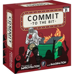 Stretch your funny bones with Commit to the Bit (R) a fast-paced game designed to engage your creative spark. Random cards set the scene and even more random cards will disrupt it! Stay in character and elicit strong reactions, in this risque' game of improvisation and imagination.
This is a game for creative people who like dirty jokes. If you enjoy improv, comedy, and laughing at butt stuff this game is for you.
Playing this game will make you feel like a popular comedian! Repeated play may make you a fu