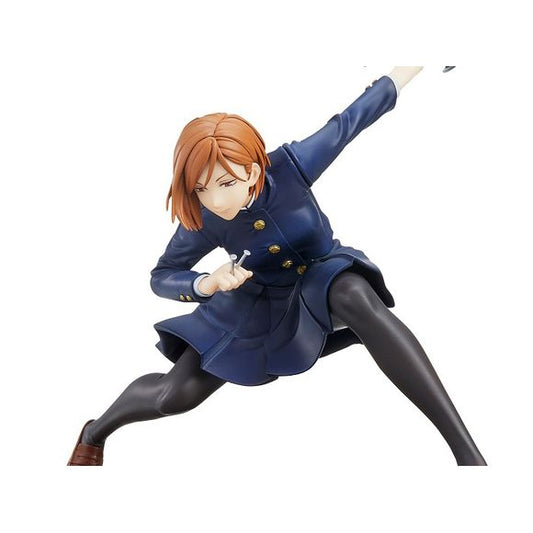 From the popular anime series Jujutsu Kaisen comes a figure of Nobara Kugisaki! This prize figure stands 5.91 inches tall and is made of PVC.