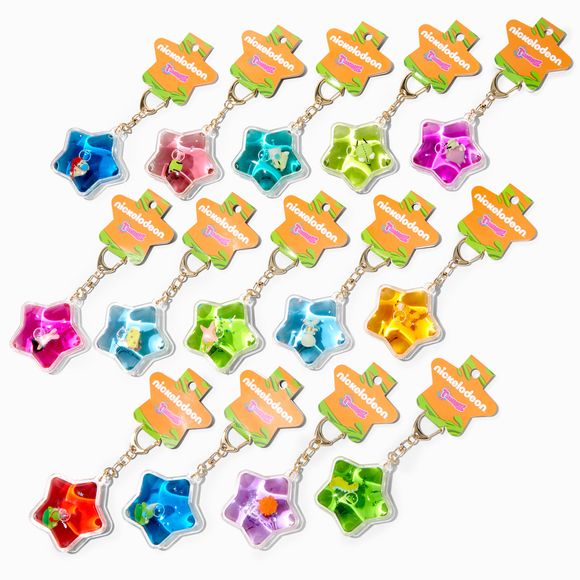 Achieve A-List status with this Tsunameez™ water-filled keychain. This collectible backpack accessory is perfect for paying homage to your favorite childhood friends. Which one will you take home?