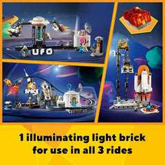 LEGO Creator 31142 3 in 1 Space Roller Coaster Building Kit