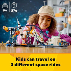 LEGO Creator 31142 3 in 1 Space Roller Coaster Building Kit
