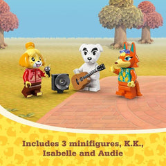 LEGO Animal Crossing 77052 K.K.'s Concert in the Plaza Building Set