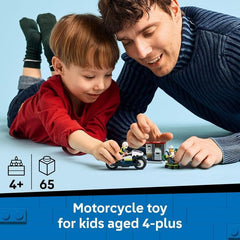 LEGO City 60455 Police Motorcycle Chase Building Set