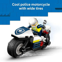 LEGO City 60455 Police Motorcycle Chase Building Set