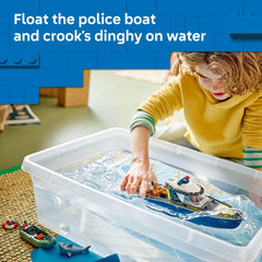 LEGO City 60456 Police Boat Chase Building Set