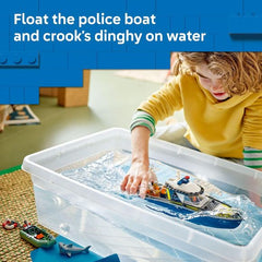 LEGO City 60456 Police Boat Chase Building Set