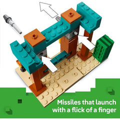 LEGO 21267 Minecraft Das Illager-Wüstenpatrouillen-Bauset
