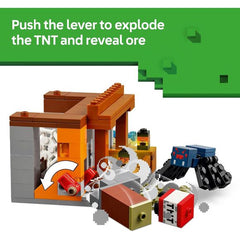 LEGO Minecraft 21269 The Armadillo Mine Expedition Building Set
