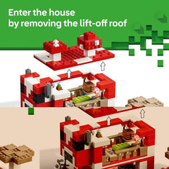 LEGO 21270 Minecraft Das Mooshroom-Haus Bauset