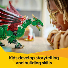 LEGO Creator 31161 3 in 1 Medieval Dragon Building Kit