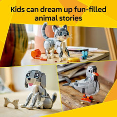 LEGO Creator 3 in 1 31163 Playful Cat Building Kit