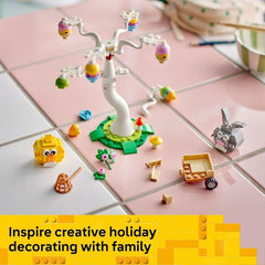 LEGO Creator 40808 Easter Bunny and Chicken Egg Hunt Building Kit