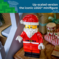 LEGO Christmas 40820 Up-Scaled Santa Minifigure Building Kit