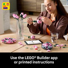 LEGO Botanicals 10374 Bouquet of Pink Roses Building Set