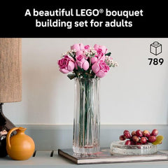 LEGO Botanicals 10374 Bouquet of Pink Roses Building Set