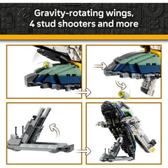 LEGO Star Wars 75433 Angriff der Klonkrieger Jangos Sternenjäger Bausatz