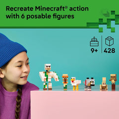 LEGO 21592 Minecraft Chicken Jockey Desert Attack Building Set