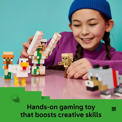 LEGO 21592 Minecraft Chicken Jockey Desert Attack Building Set