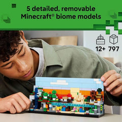 LEGO 21589 Minecraft Mini Biomes Building Set