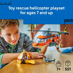 LEGO City 60503 Coast Guard Helicopter Building Set