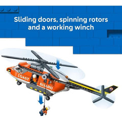 LEGO City 60503 Coast Guard Helicopter Building Set