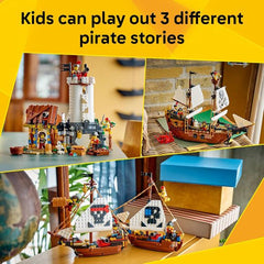 LEGO Creator 31387 3 in 1 Iconic Pirate Ship Building Kit