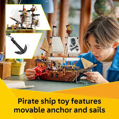 LEGO Creator 31387 3 in 1 Iconic Pirate Ship Building Kit