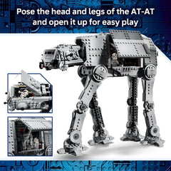 LEGO Star Wars 75454 Imperial Remnant AT-AT with INT-4 Building Set