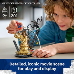 LEGO Marvel 76334 Epic Battle: Spider-Man vs. Sandman Building Set