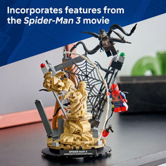 LEGO Marvel 76334 Epic Battle: Spider-Man vs. Sandman Building Set