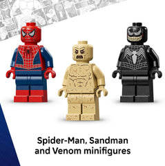 LEGO Marvel 76334 Epic Battle: Spider-Man vs. Sandman Building Set