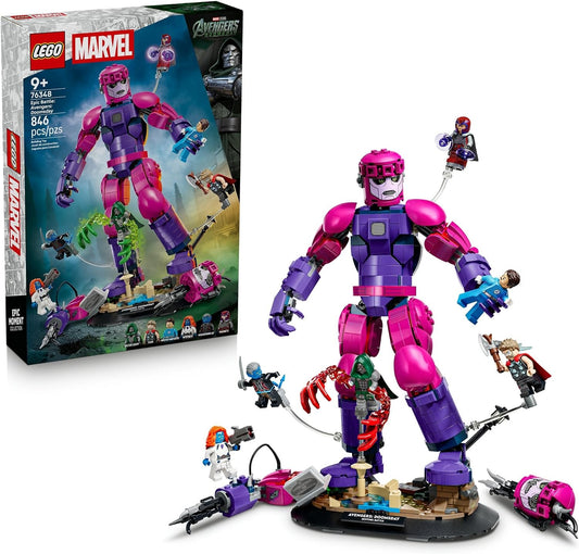 <p>Unleash an epic Super Hero showdown with the <strong>LEGO Marvel Epic Battle: Avengers: Doomsday (76348)</strong> building set! Inspired by Marvel Studios' <em>Avengers: Doomsday</em>, this action-packed LEGO Marvel set brings together legendary Super Heroes, powerful villains, and a towering Sentinel robot for an unforgettable battle. Designed for boys and girls ages 9 and up, this collectible building toy offers exciting play features and impressive display possibilities.</p>
<p>Featuring <strong>6 LE