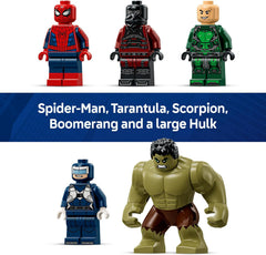 LEGO Marvel 76350 Spider-Man vs. Hulk Epic Clash Building Set